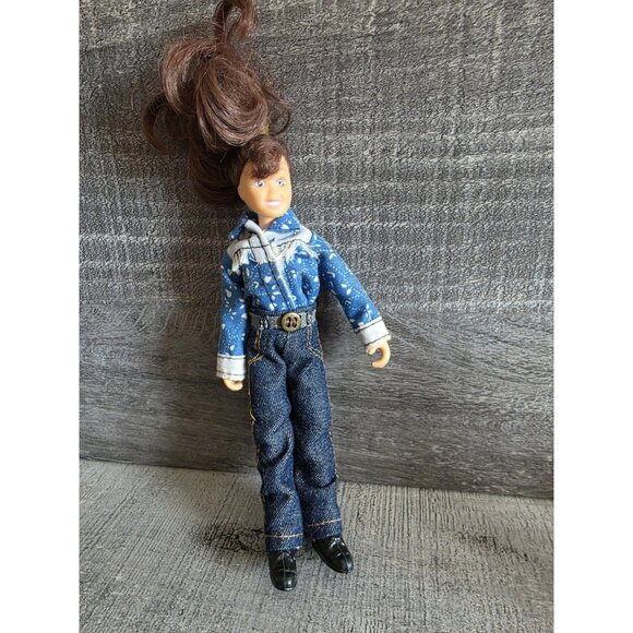 Breyer Horse Accessories Action Rider Figure Female Doll Brunette Rodeo 261c - Picture 1 of 10